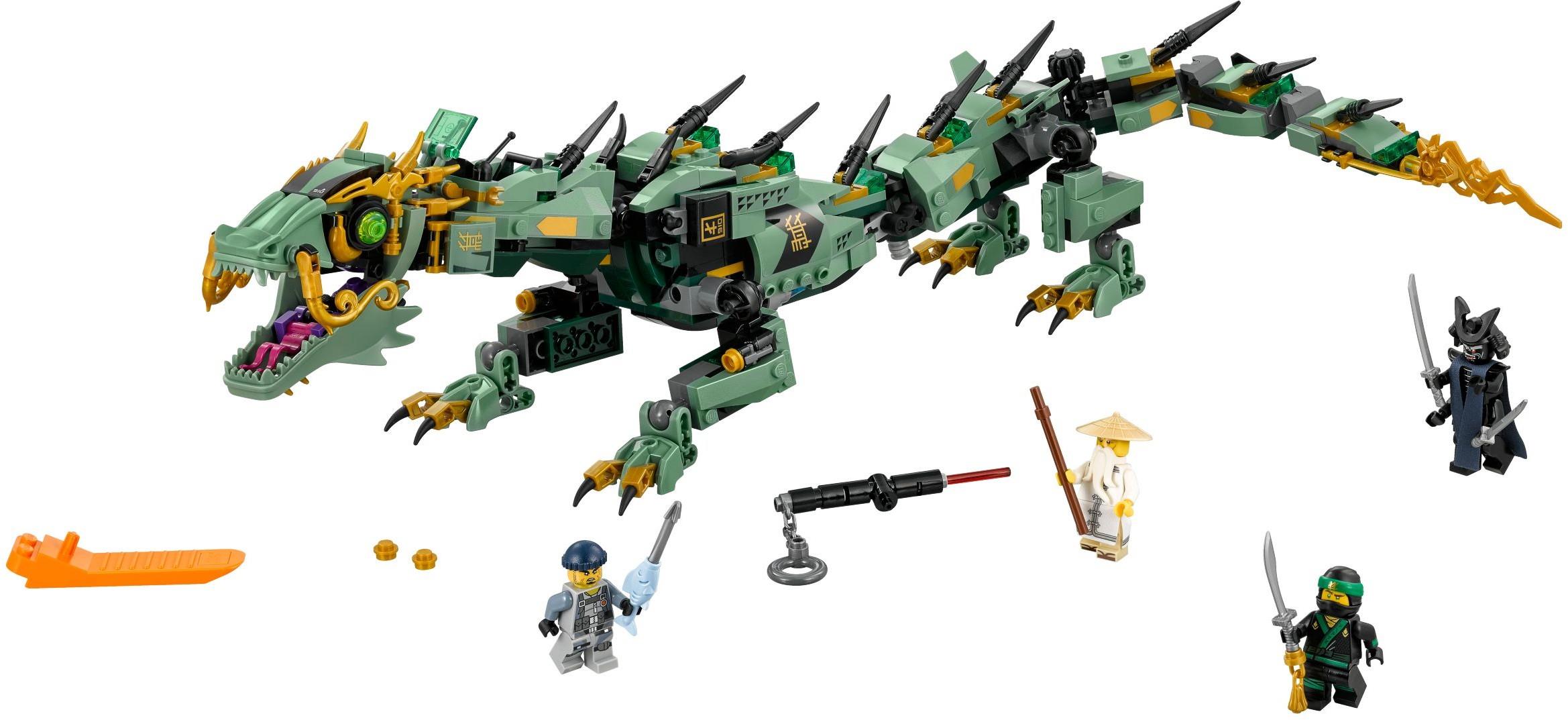 まこ　1001 70612 The LEGO Ninjago Movie Green Ninja Mech Dragon