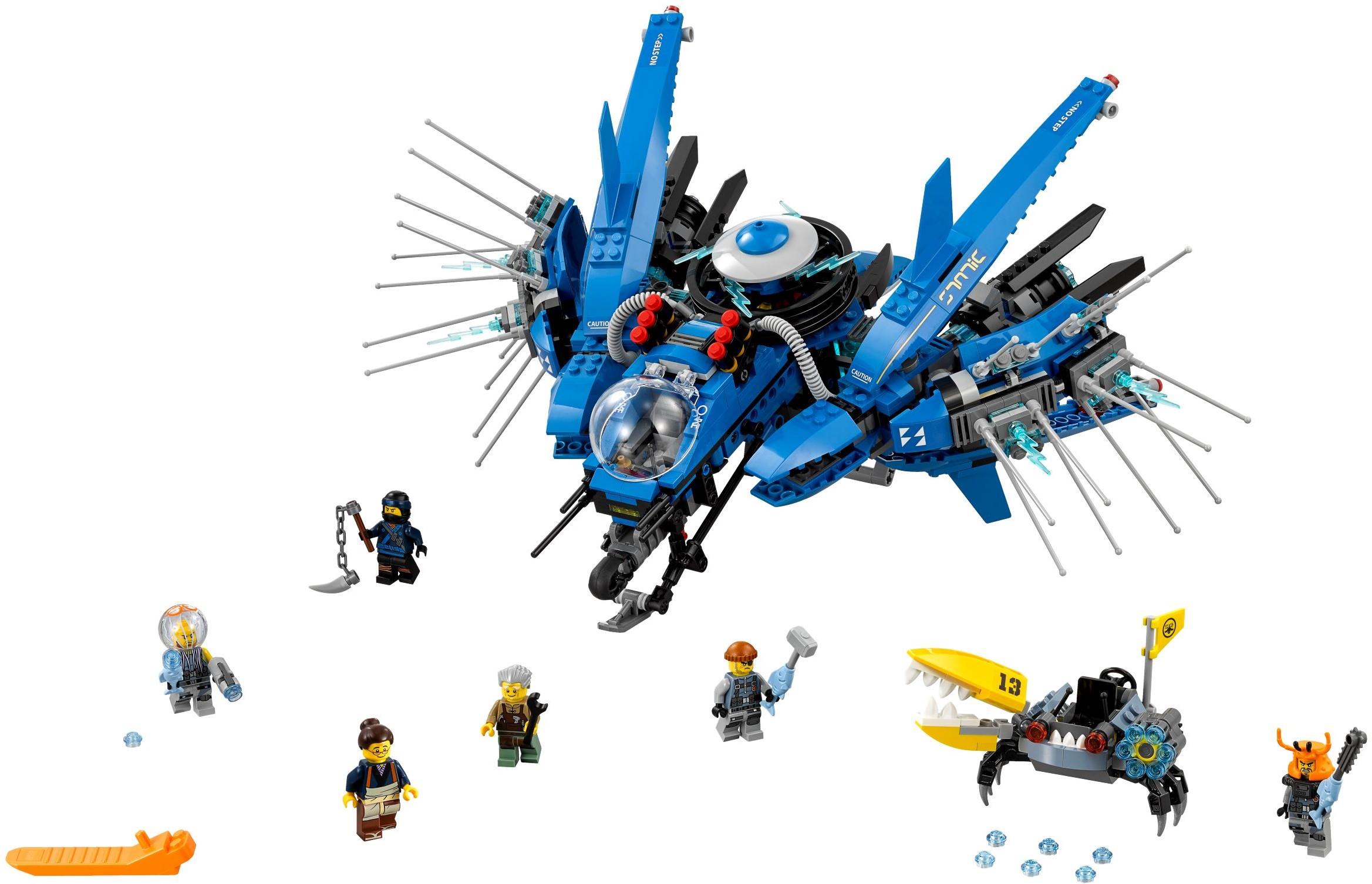 ●MAD WISDOM 70614 The LEGO Ninjago Movie Lightning Jet | BrickEconomy