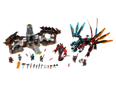 70627 LEGO Ninjago The Hands of Time Dragon's Forge thumbnail image