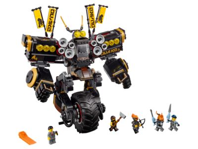 70632 The LEGO Ninjago Movie Quake Mech thumbnail image