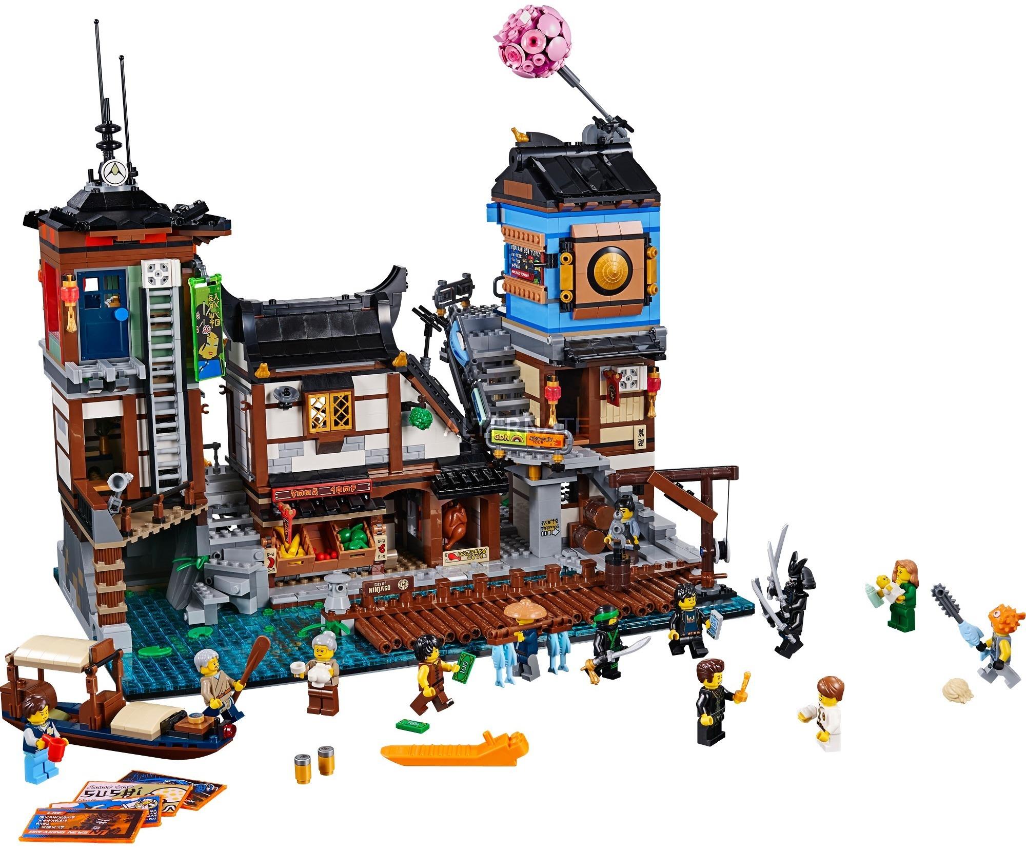 Mold År Høne 70657 The LEGO Ninjago Movie NINJAGO City Docks | BrickEconomy