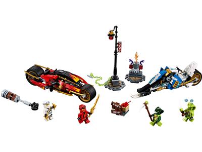 70667 LEGO Ninjago Legacy Kai's Blade Cycle & Zane's Snowmobile thumbnail image