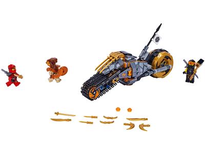 70672 LEGO Ninjago Secrets of the Forbidden Spinjitzu Cole's Dirt Bike