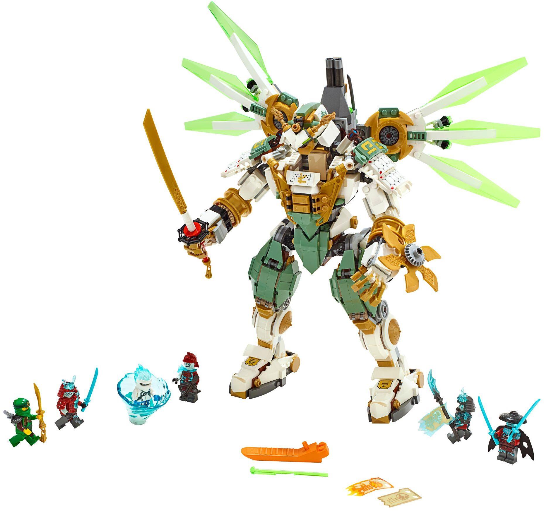 LEGO NINJAGO General Vex & 2 Blizzard Warrior Samurai Mini figures 70673 70677