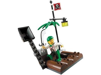 7070 LEGO 4 Juniors Pirates Catapult Raft