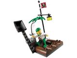 7070 LEGO 4 Juniors Pirates Catapult Raft
