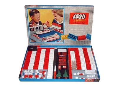 708-2 LEGO Samsonite Medium Basic Set Flat Box
