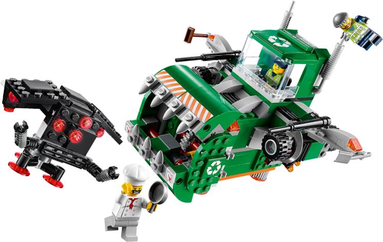こう 70805 The LEGO Movie 2 in 1 Trash Chomper | BrickEconomy