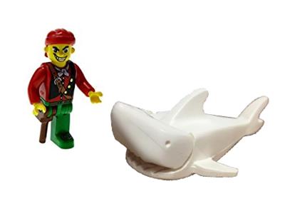 7082 LEGO 4 Juniors Pirates Cannonball Jimmy and Shark