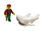 7082 LEGO 4 Juniors Pirates Cannonball Jimmy and Shark