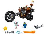 70834 The Lego Movie 2 The Second Part MetalBeard's Heavy Metal Motor Trike!