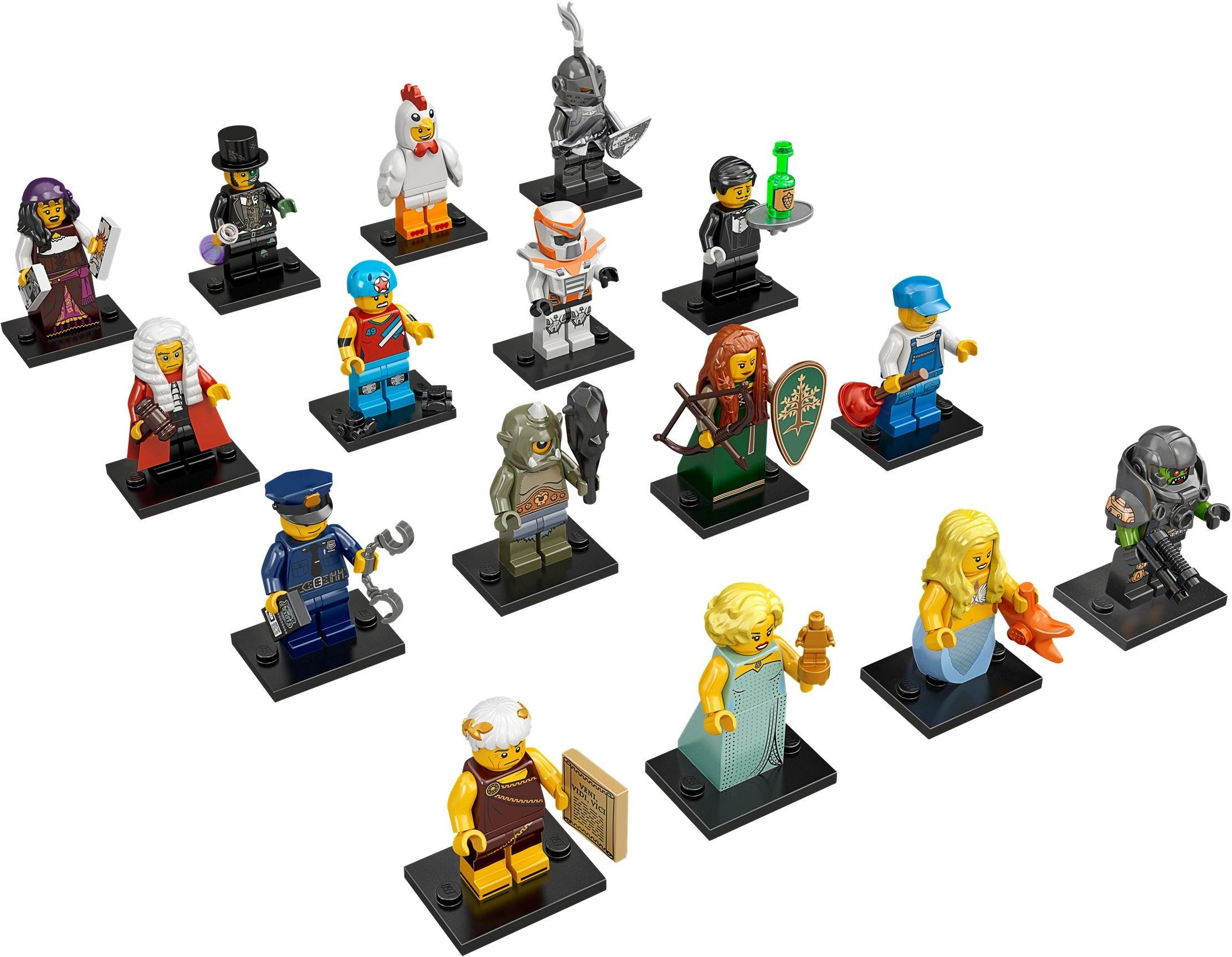 Lego minifigures top 9