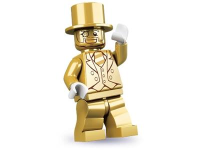 Lego Mr Gold Minifigures series 10 lego custom