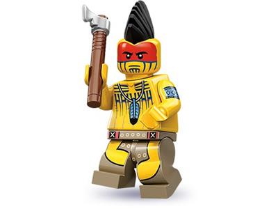 LEGO Minifigure Series 10 Tomahawk Warrior