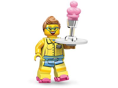 LEGO Minifigure Series 11 Diner Waitress thumbnail image