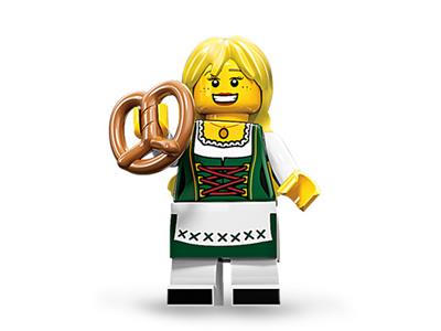 LEGO Minifigure Series 11 Pretzel Girl thumbnail image