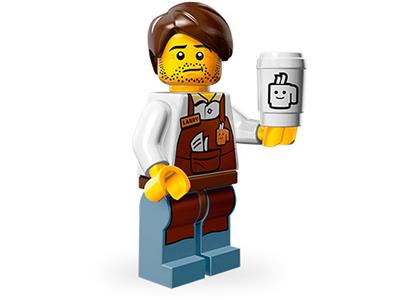 Minifigures coltlm tlm010 Larry the Barista The LEGO Movie Lego 