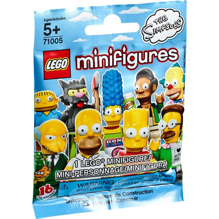 Lego minifigures the simpsons series 1 unopened sealed random mystery blind bag 