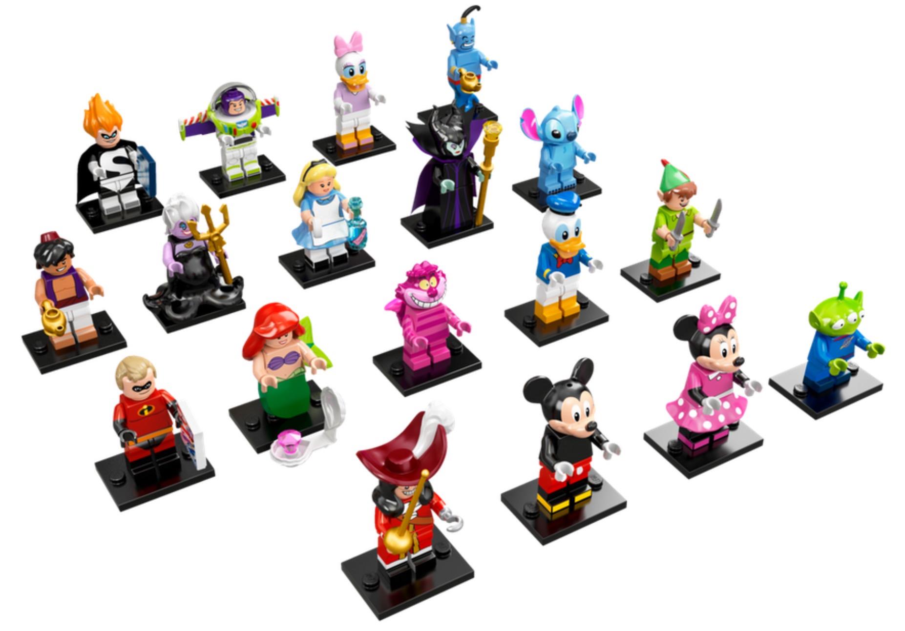Display Frame for Lego Disney Series 1 minifigures 71012 no figures 27cm 
