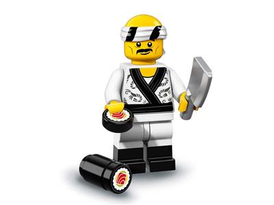 Minifigure Series The LEGO Ninjago Movie Sushi Chef thumbnail image