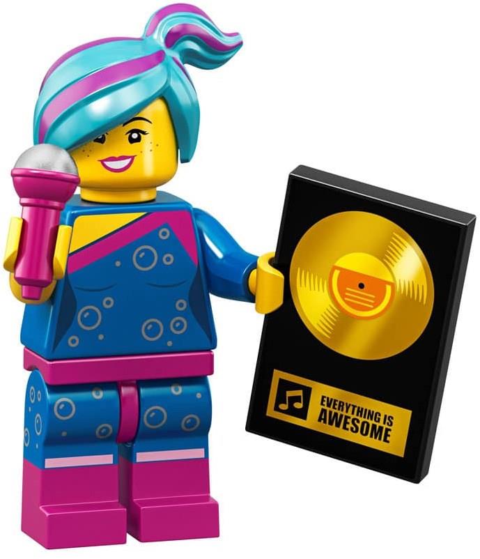 Minifigure No.2 Battle Ready Lucy X1. Series Lego The Movie 2