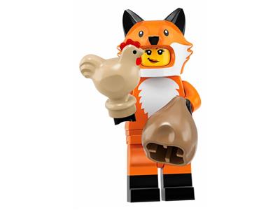 LEGO Minifigure Series 19 Fox Costume Girl