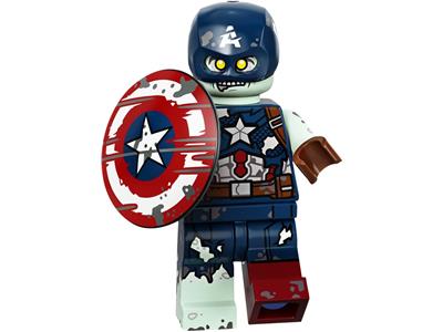 LEGO Minifigure Series Marvel Studios Zombie Captain America