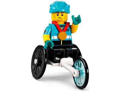 LEGO Minifigure Series 22 Wheelchair Racer thumbnail image