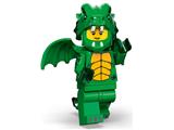 LEGO Minifigure Series 23 Green Dragon Costume