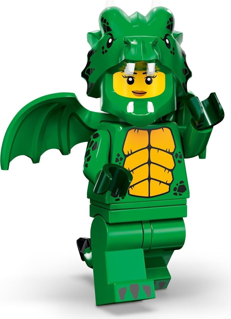 LEGO Minifigure Series 23 Green Dragon Costume | BrickEconomy
