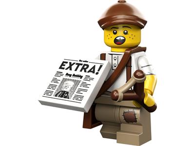 LEGO Minifigure Series 24 Newspaper Kid