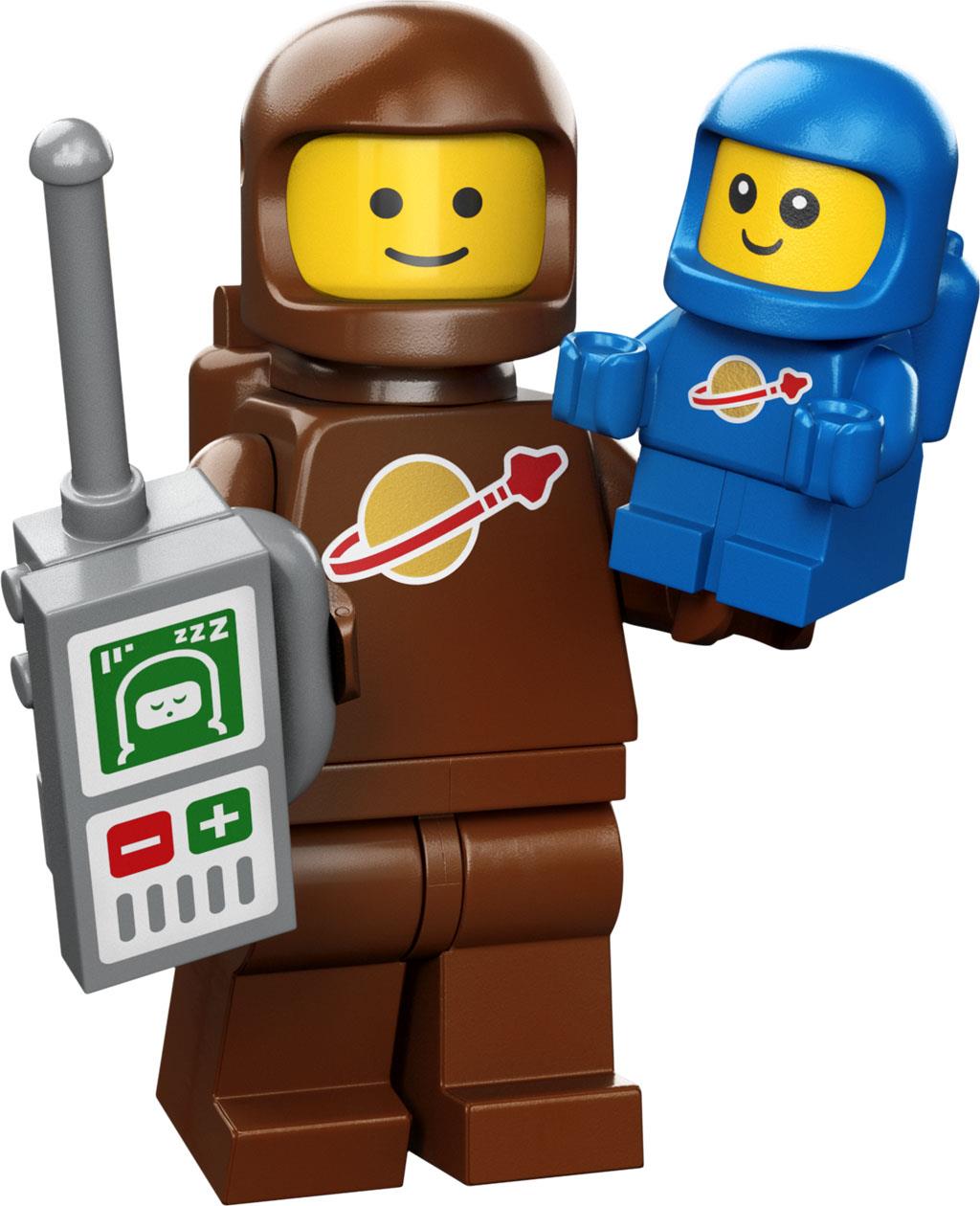 Veronderstellen Halloween statisch LEGO Minifigure Series 24 Brown Astronaut and Spacebaby | BrickEconomy