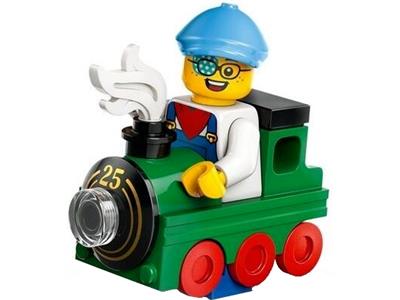 LEGO Minifigure Series 25 Train Guy thumbnail image