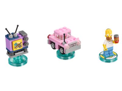 71202 LEGO Dimensions The Simpsons Level Pack thumbnail image