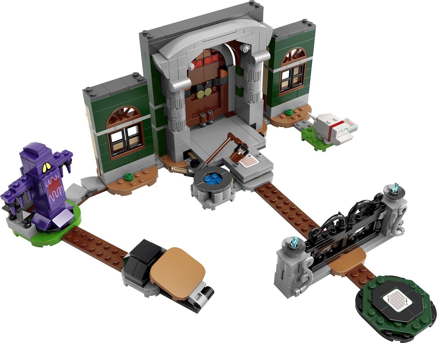 カーリーメイプル LEGO Super Mario 71399 Luigi's Mansion Entryway review