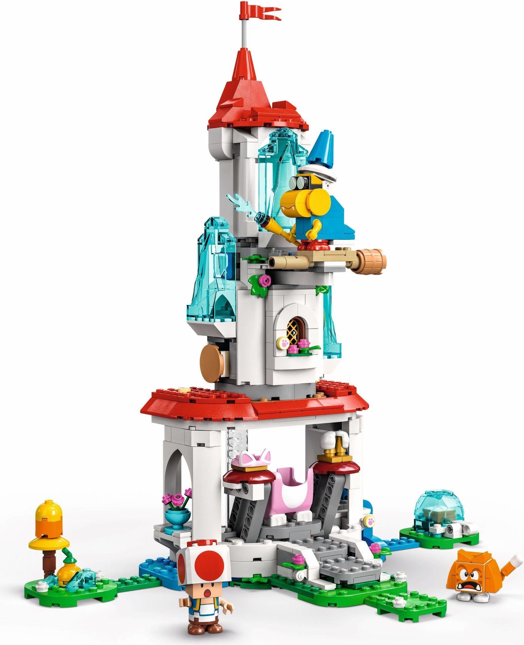 小物 coco LEGO 71407 Super Mario Cat Peach Suit and Frozen Tower