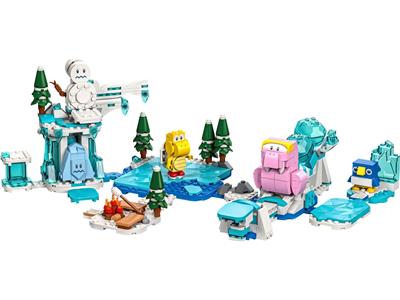 Building Kit Lego Super Mario - Frozen world - expansion set