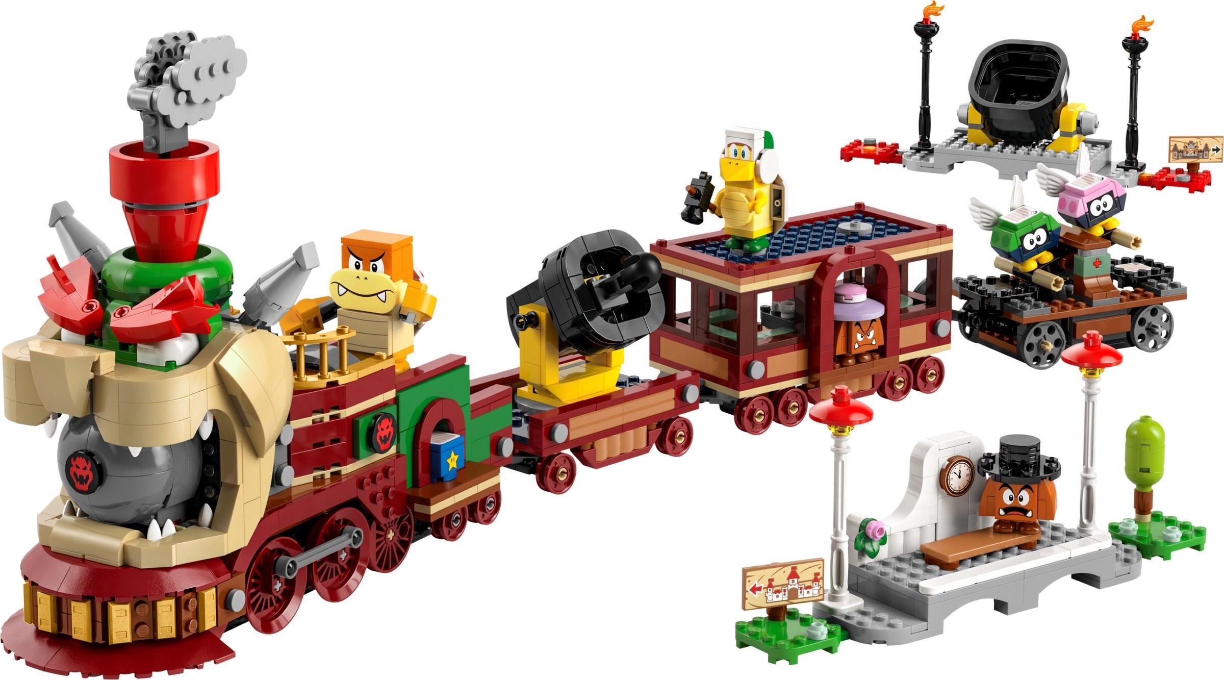 白猫 LEGO 71437 Super Mario The Bowser Express Train | BrickEconomy