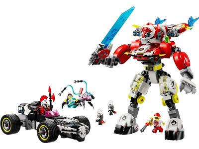 マイマイ（感謝） LEGO 71497 DREAMZzz Cooper's Tiger Mech and Zero's Hot Rod