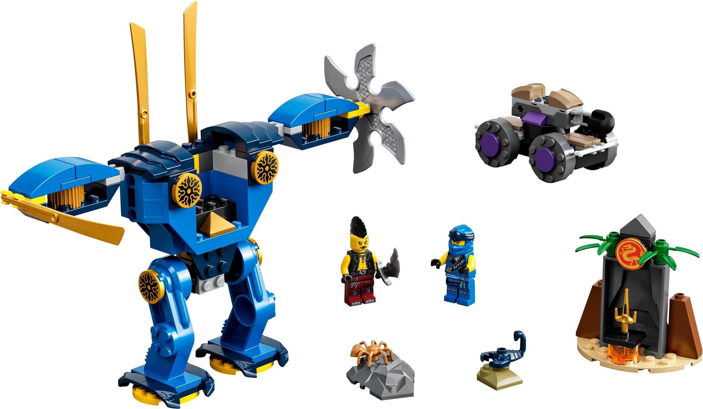 LEGO 71740 Ninjago Legacy Jay s Electro Mech BrickEconomy