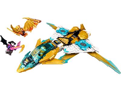 71770 LEGO Ninjago Crystalized Zane's Golden Dragon Jet thumbnail image