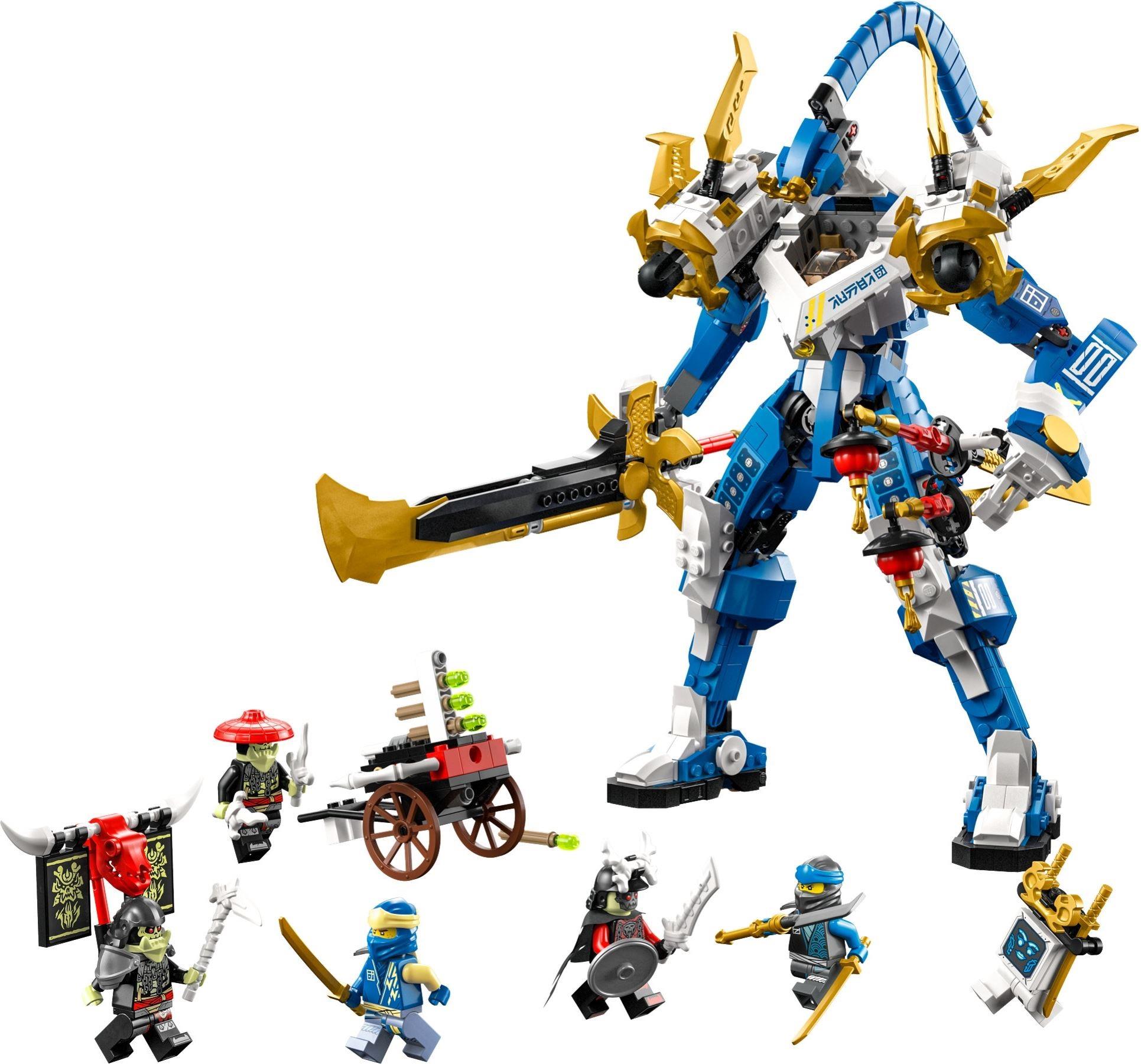 ロビンフッド　レジェンダリー LEGO 71785 Ninjago Core Jay's Titan Mech | BrickEconomy