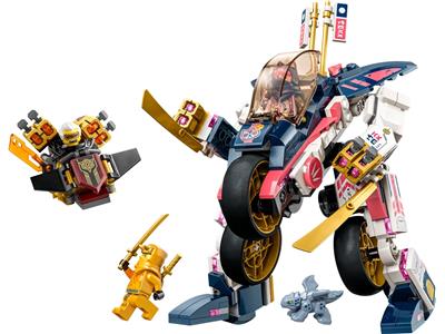 71792 LEGO Ninjago Dragons Rising Sora's Transforming Mech Bike Racer thumbnail image