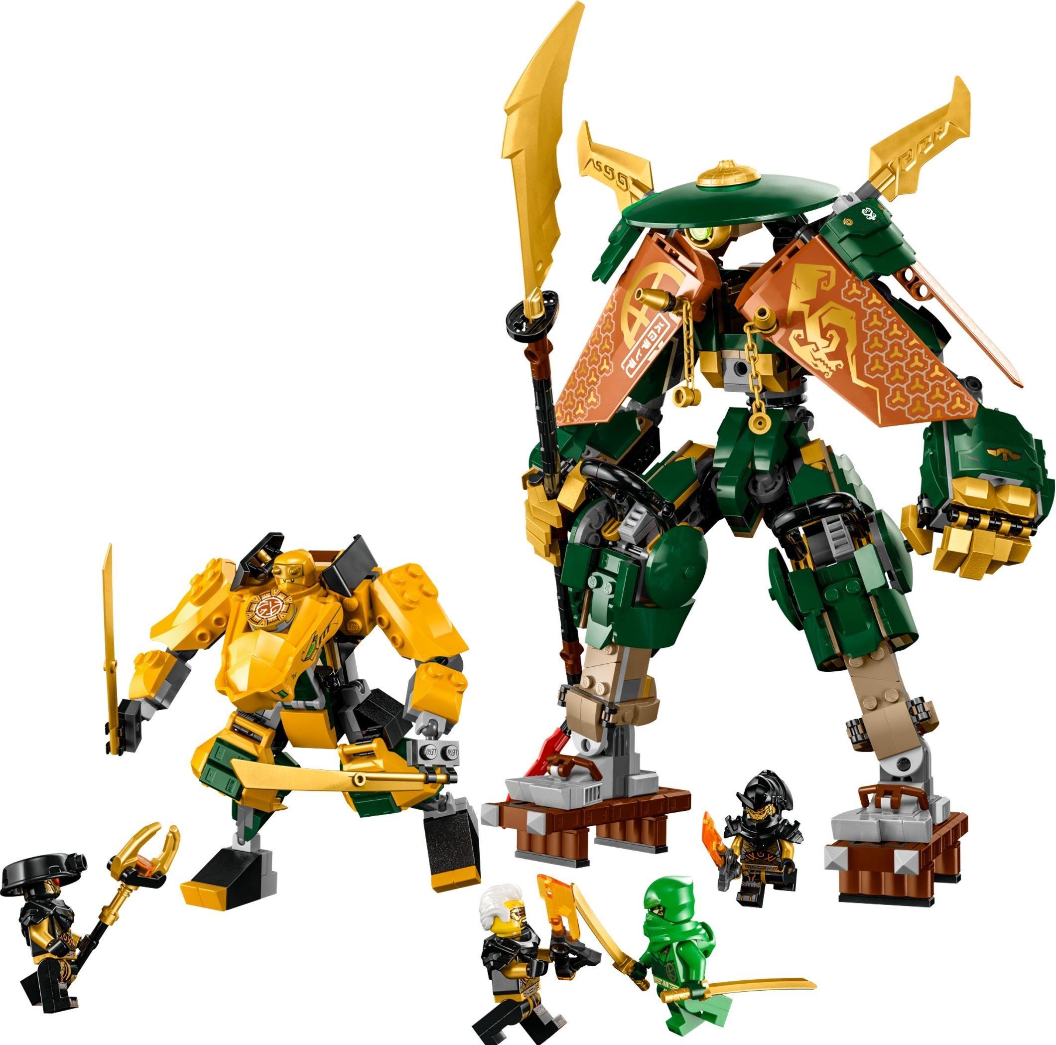 LEGO 71794 Ninjago Dragons Rising Lloyd and Arin's Ninja Team Mechs