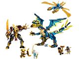 71796 LEGO Ninjago Dragons Rising Elemental Dragon vs. The Empress Mech