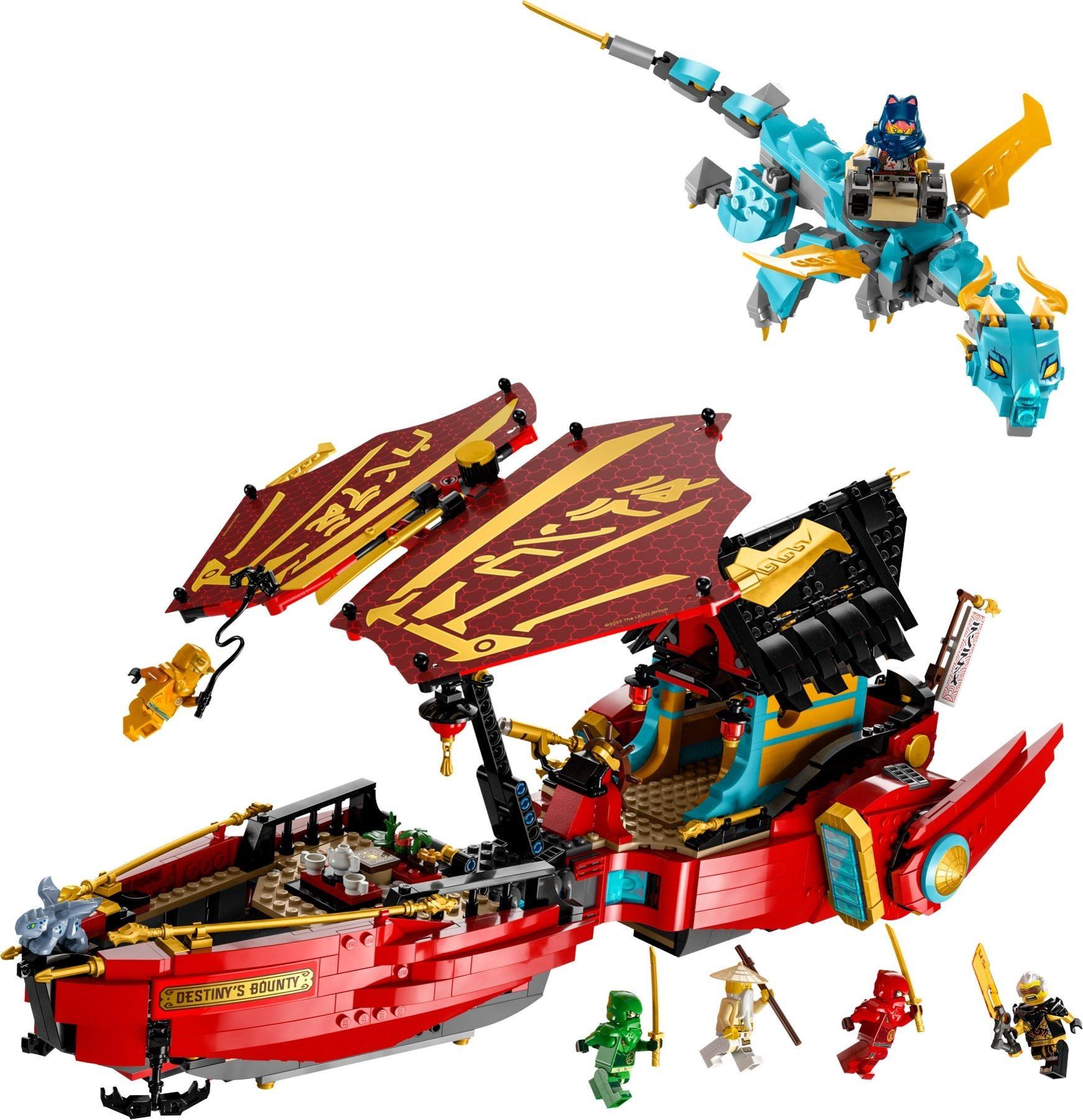 LEGO 71797 Ninjago Dragons Rising Destiny's Bounty - Race Against