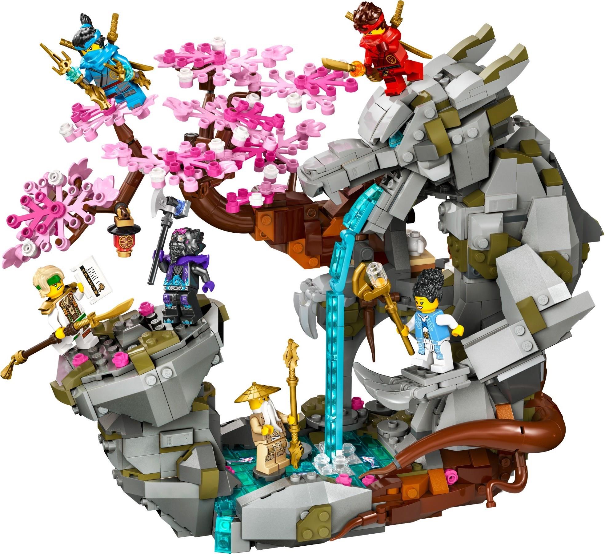 （セール）開催中 人気ブランドも続々プライス LEGO BrickEconomy | Shrine Stone Dragon Ninjago 71819 Nintendo Switch