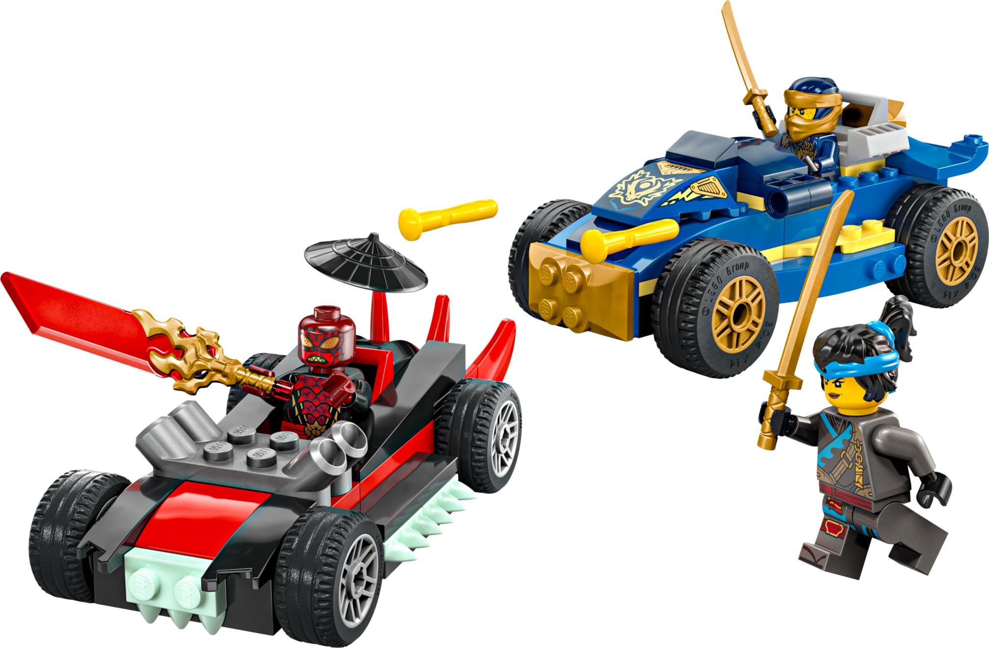 LEGO 71840 Ninjago Rogue vs. Drix Race Car Duel | BrickEconomy
