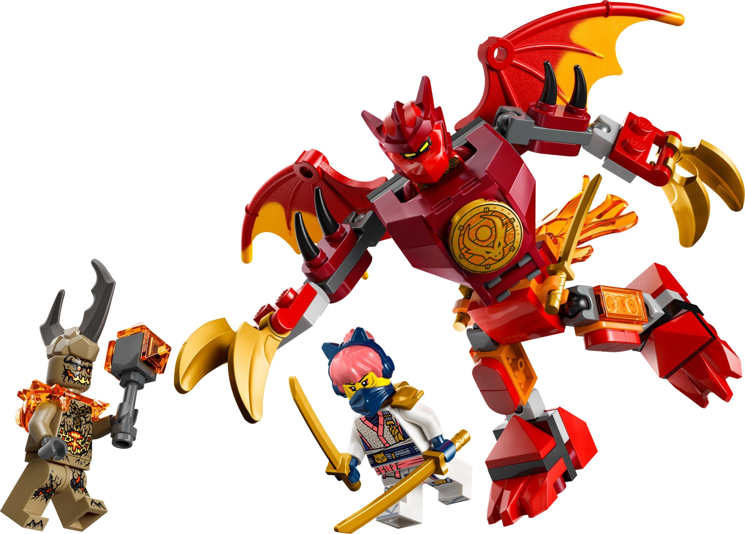 LEGO 71851 Ninjago Kai's Dragon Mech Battle Pack | BrickEconomy