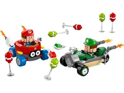 LEGO 72034 Super Mario Mario Kart Baby Mario vs. Baby Luigi
